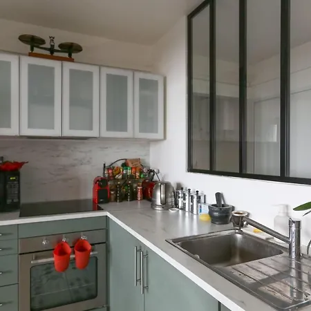 Appartement Nice Design Apt With Balcony And View On
